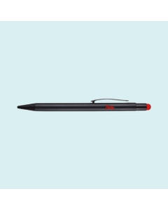 Lumi Metal Pen- Black with Red